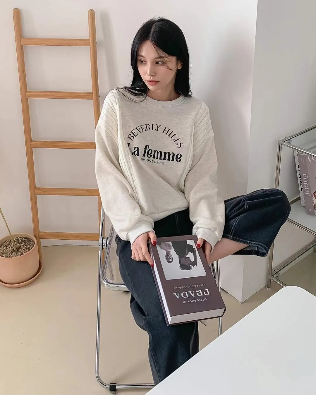 正韓-針織毛衣編織混搭衣봄니트MTM 