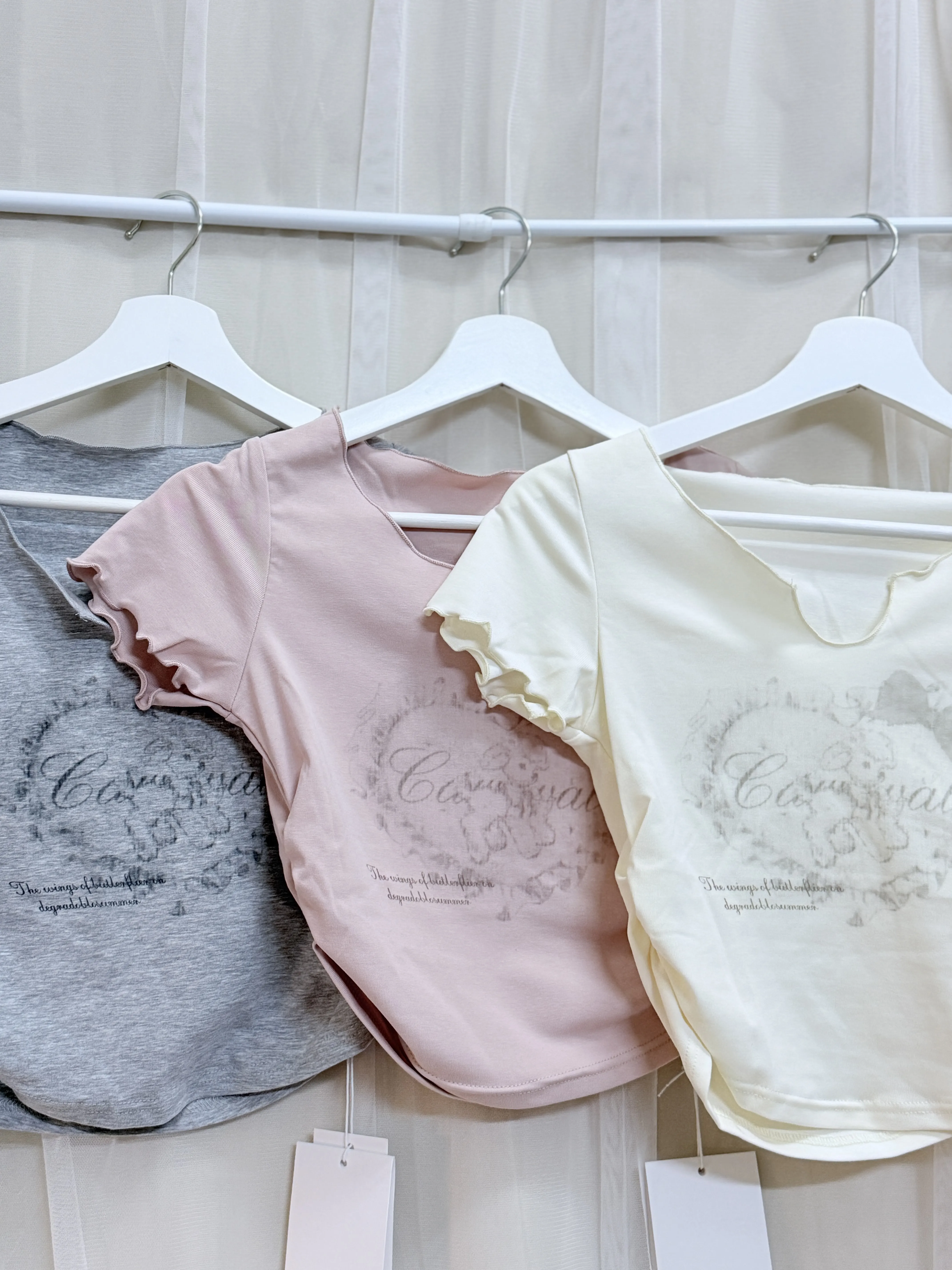 Y2K風-愛心小羊甜辣風上衣