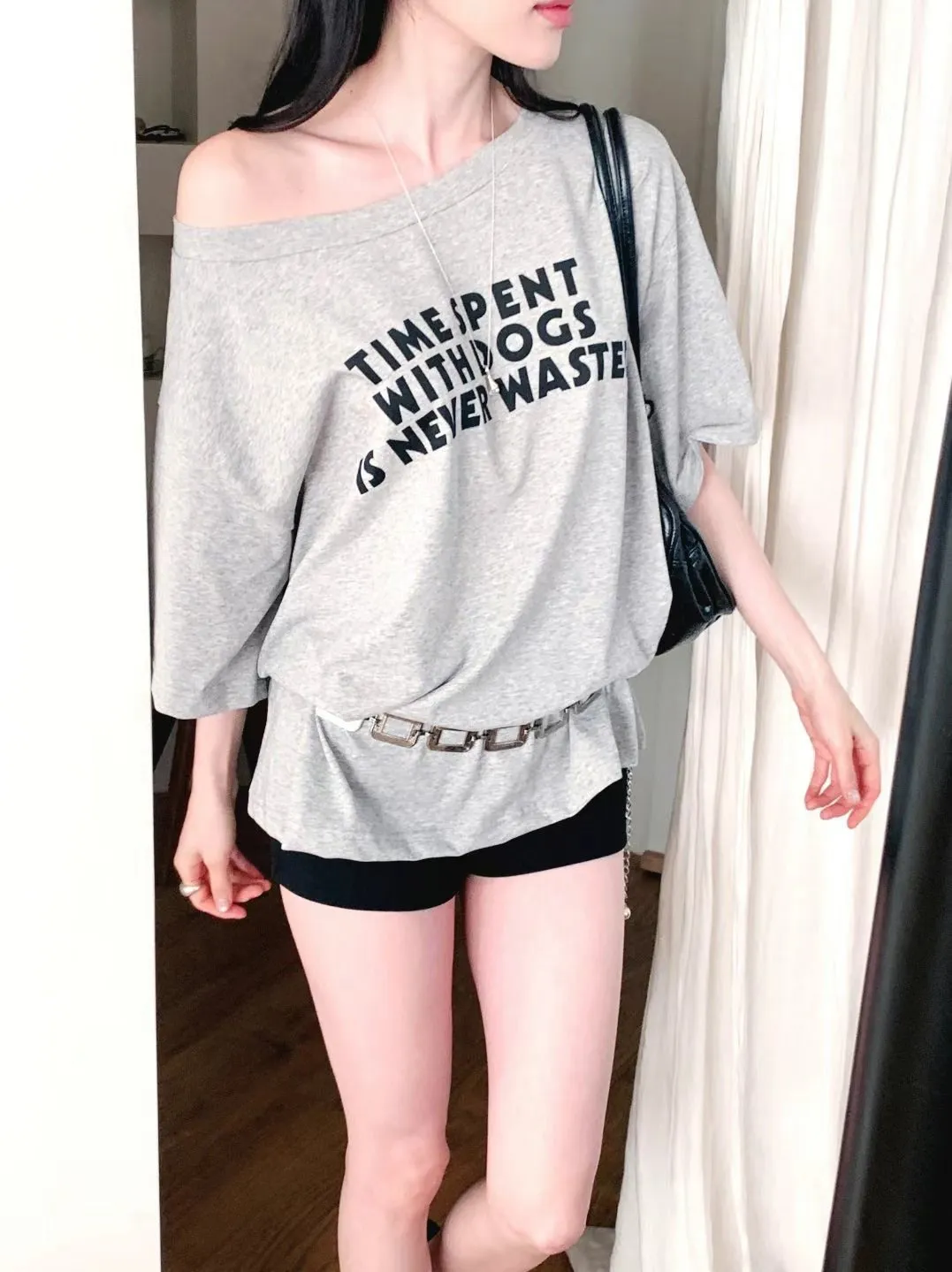 正韓 大版男友字母大踢