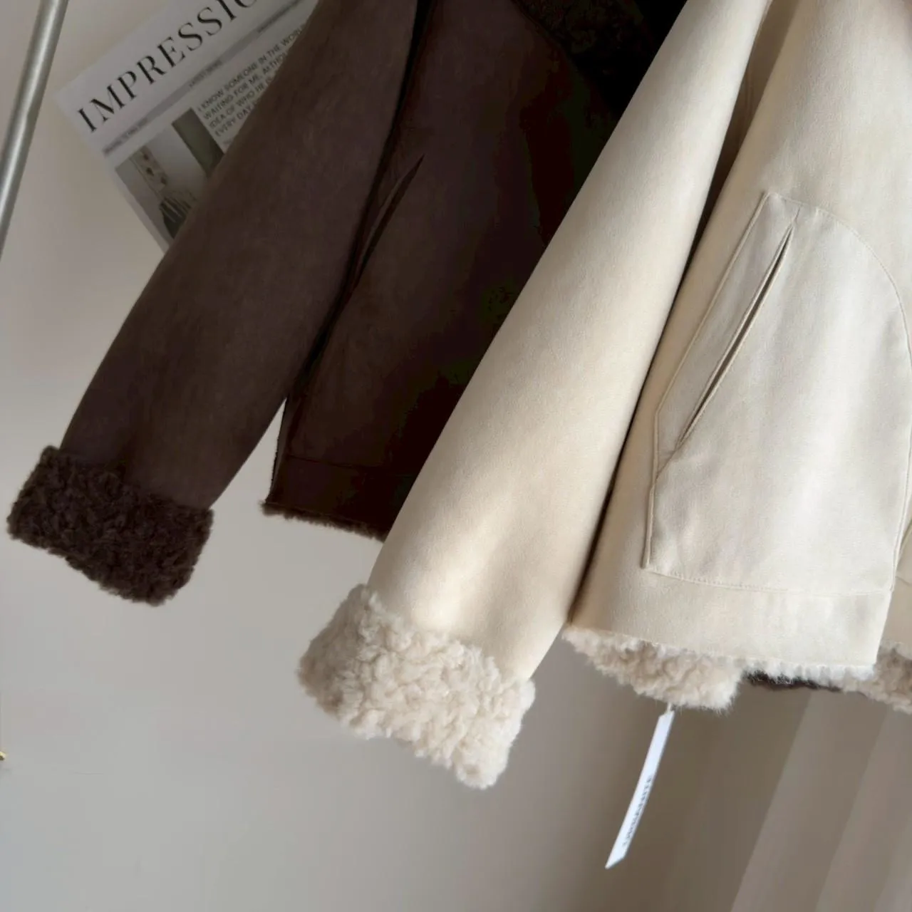 麂皮內QQ毛外套