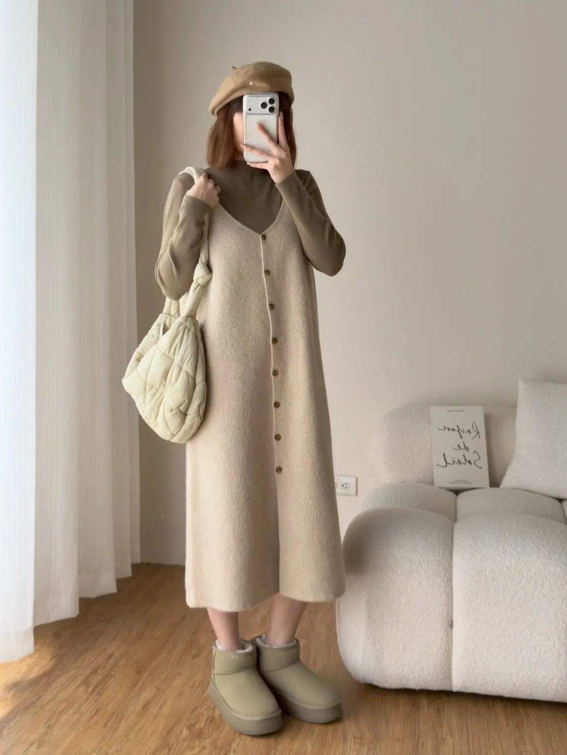 韓系小立領上衣