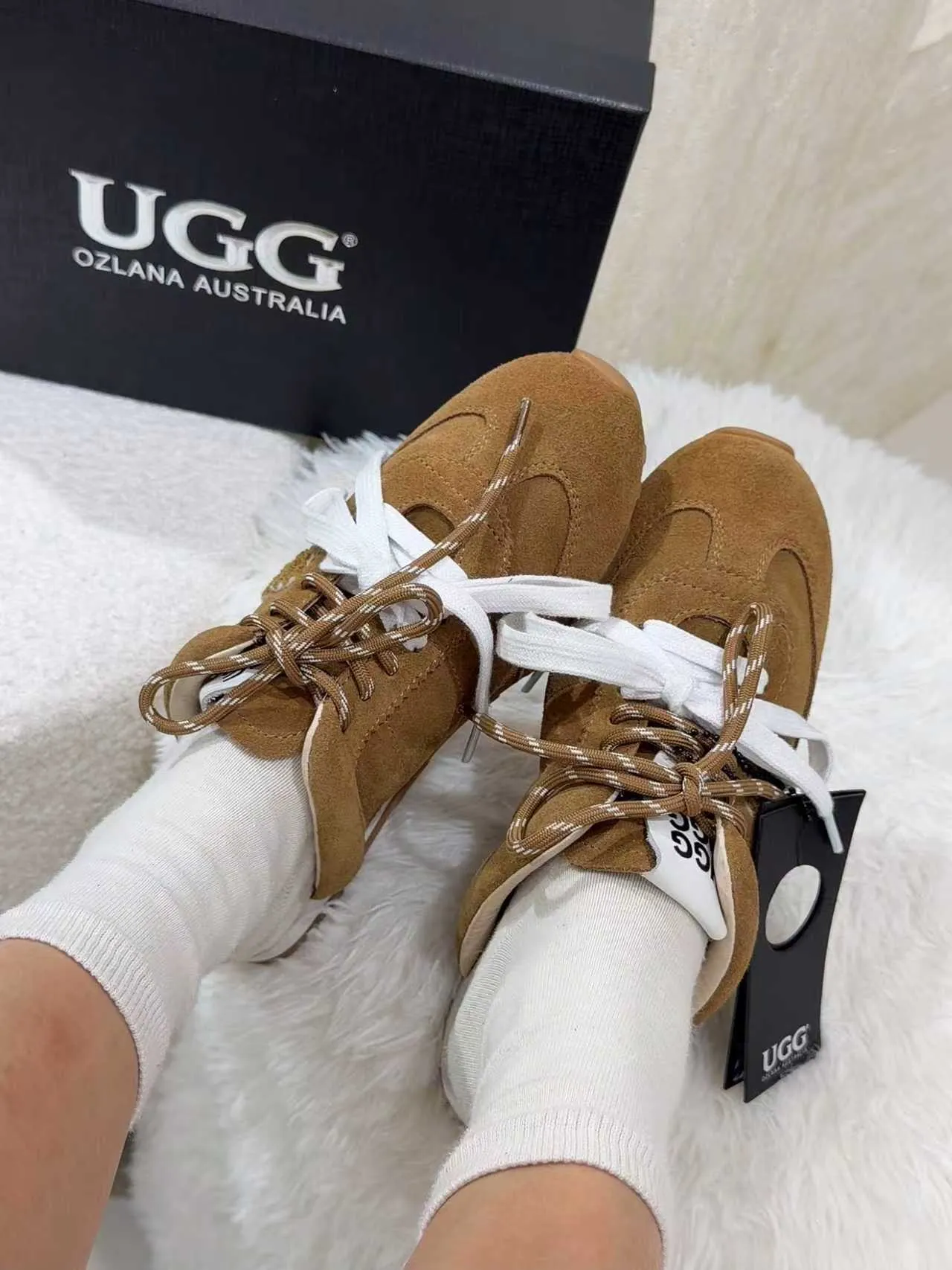 Ozlana UGG德訓厚底半拖
