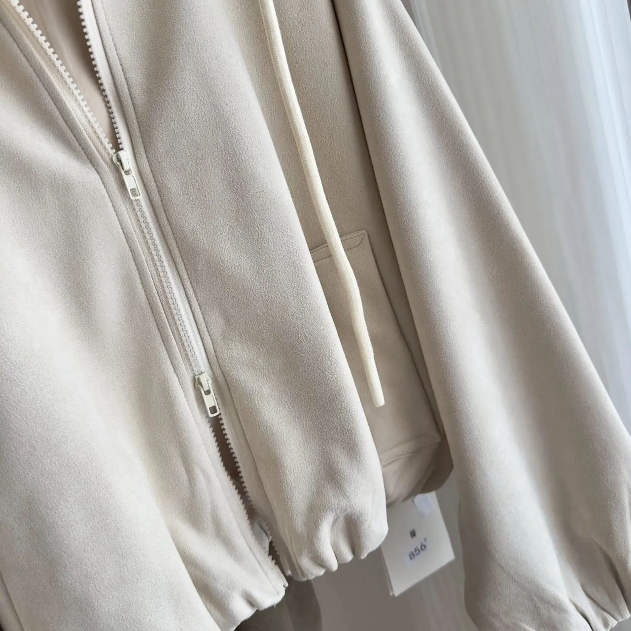 磨毛連帽拉鍊外套