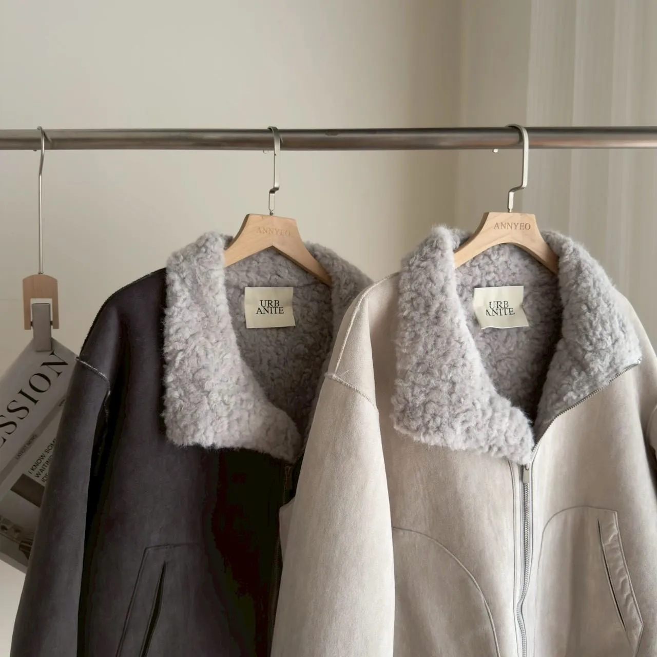 麂皮內QQ毛外套