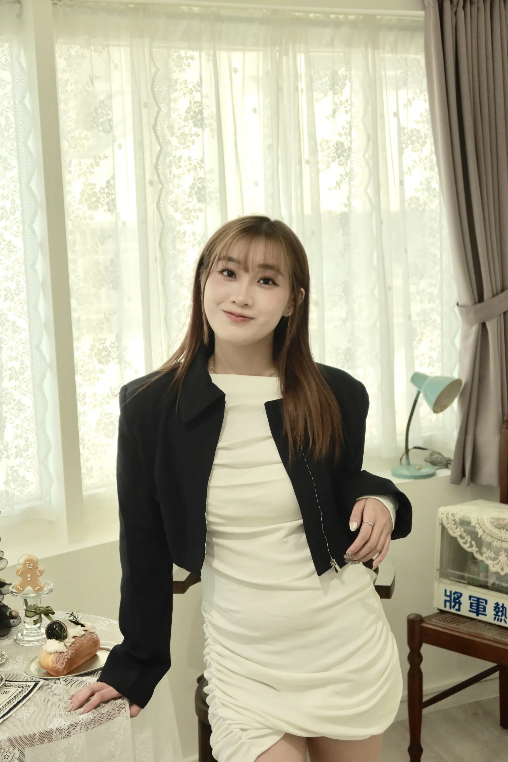 韓系俐落短板風衣外套