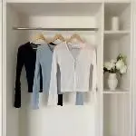 正韓直條紋防曬外套 