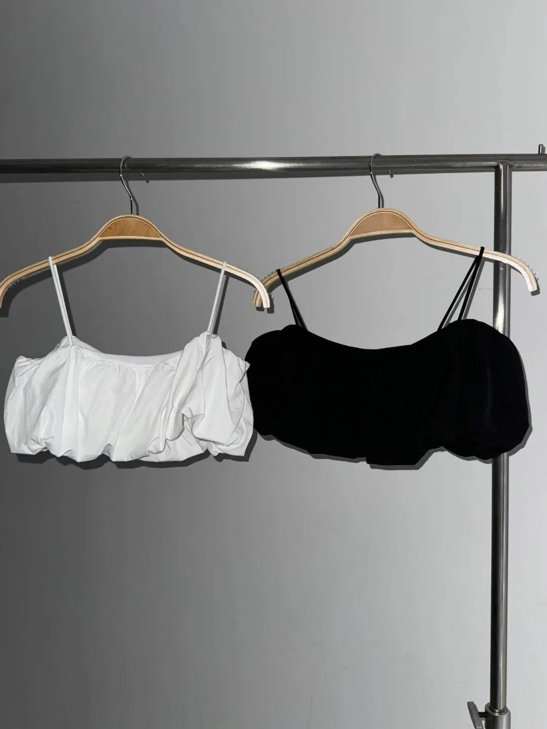 正韓泡泡袖短版外罩