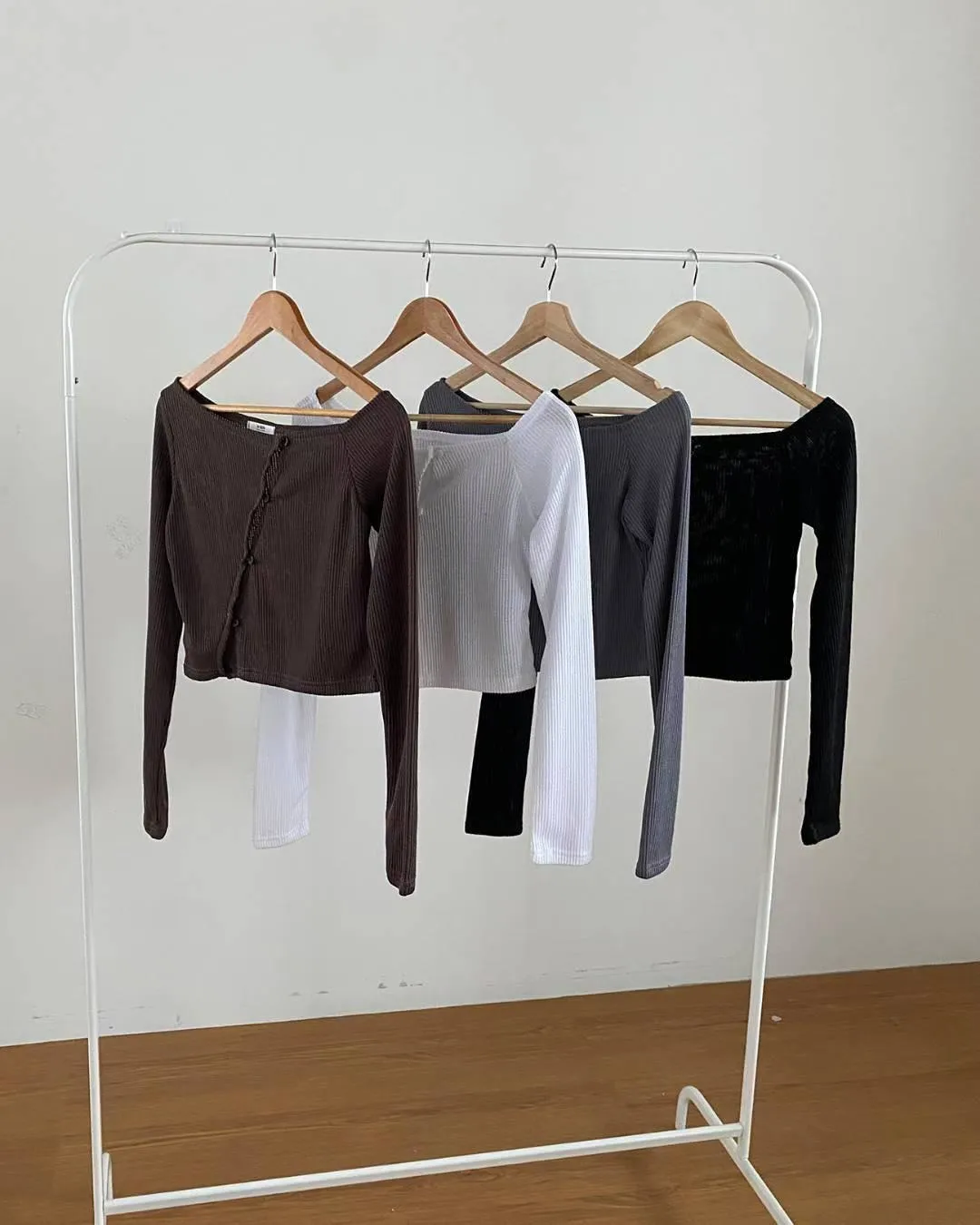 正韓雪莉不規則開衫