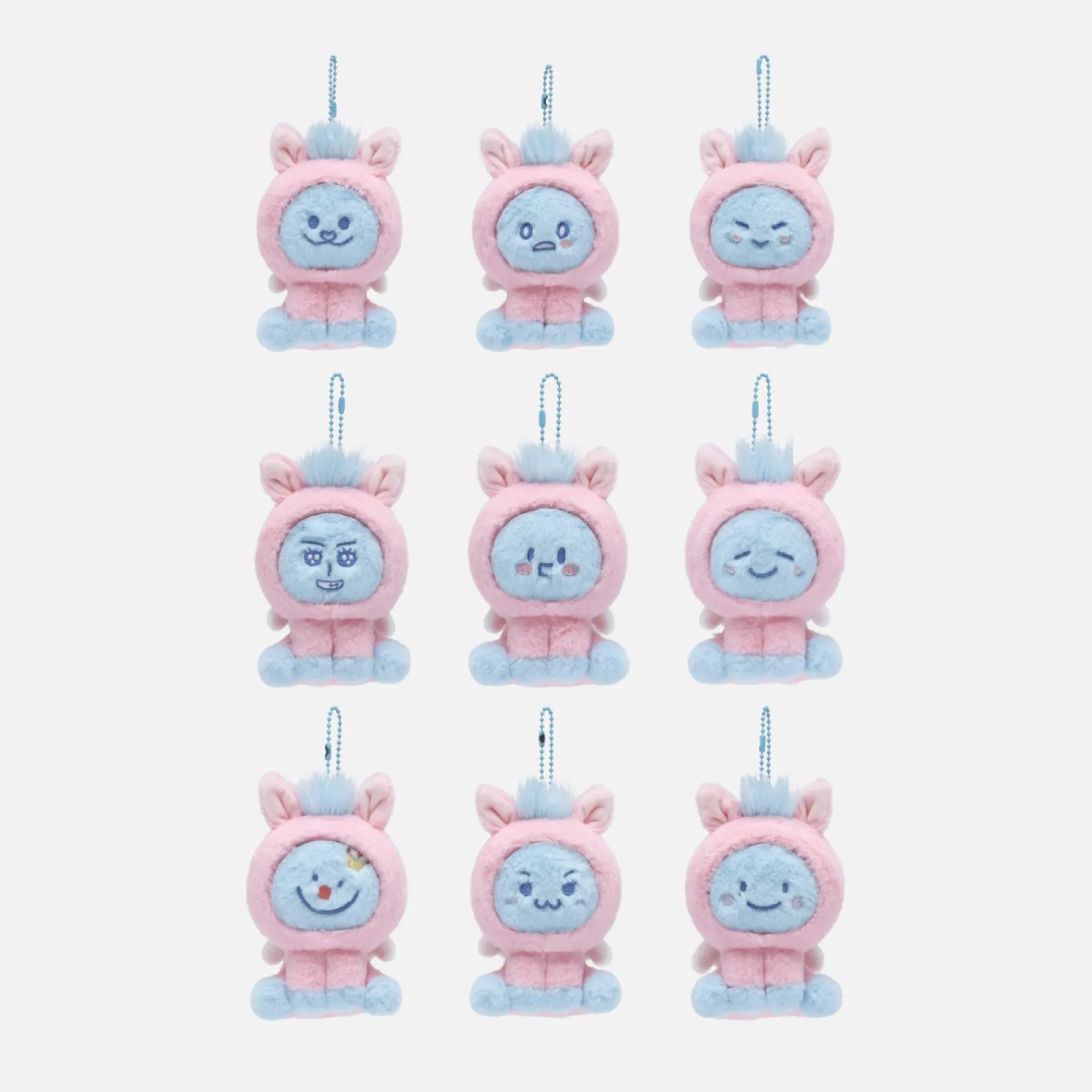 Super Junior - 14 紅馬Junior玩偶鑰匙圈 下單直接備注成員名！