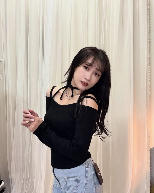 正韓芭蕾風格掛脖踢恤