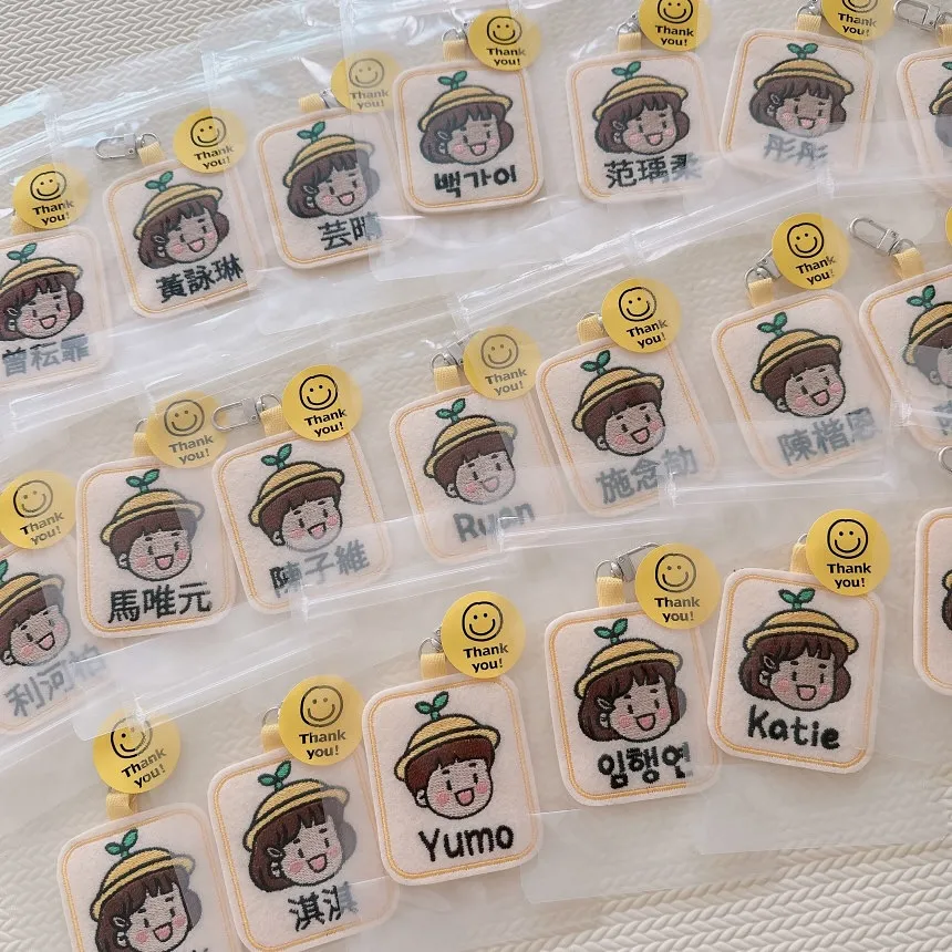 韓國客製化-正韓幼兒園寶寶姓名吊牌