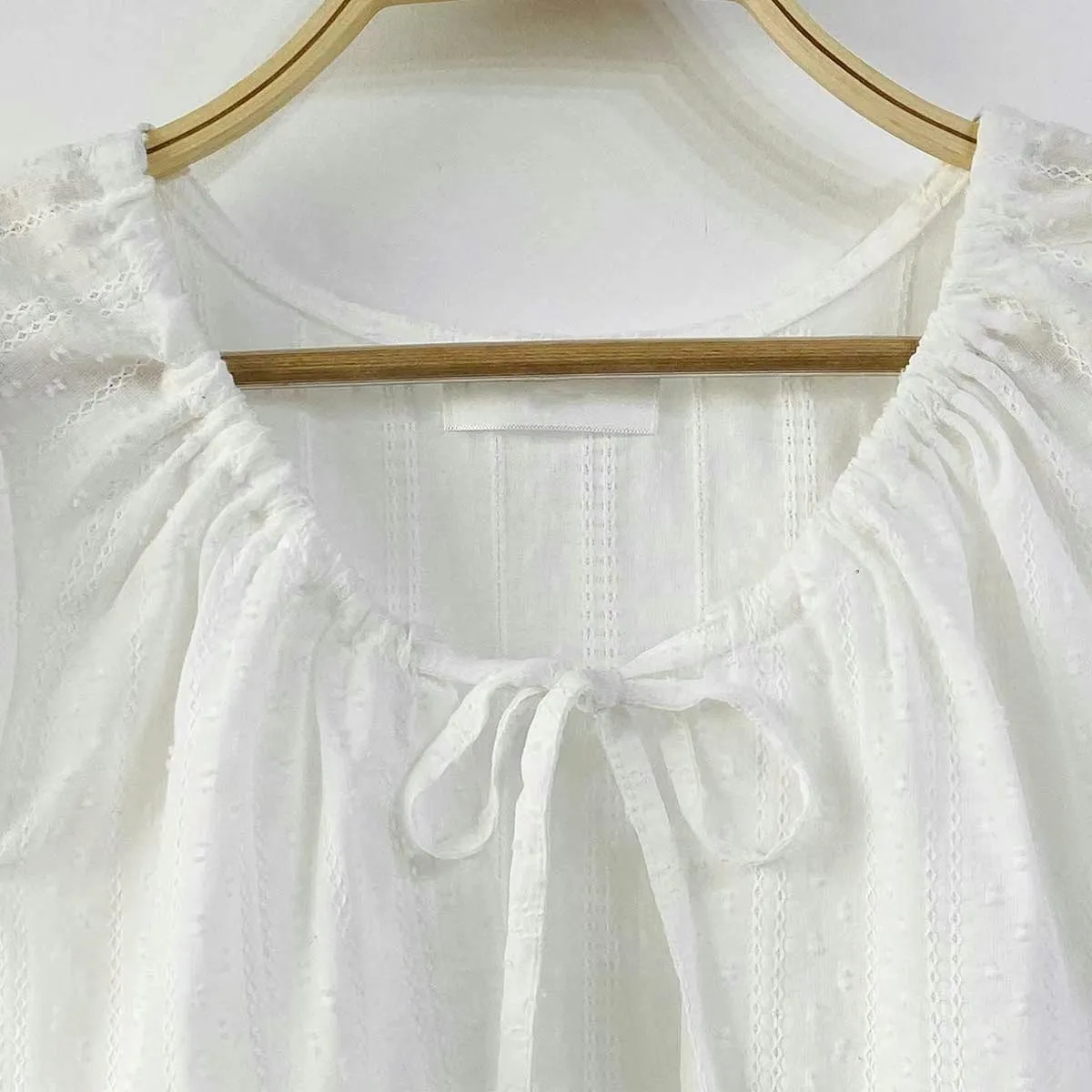 正韓娃娃公主袖綁帶外罩