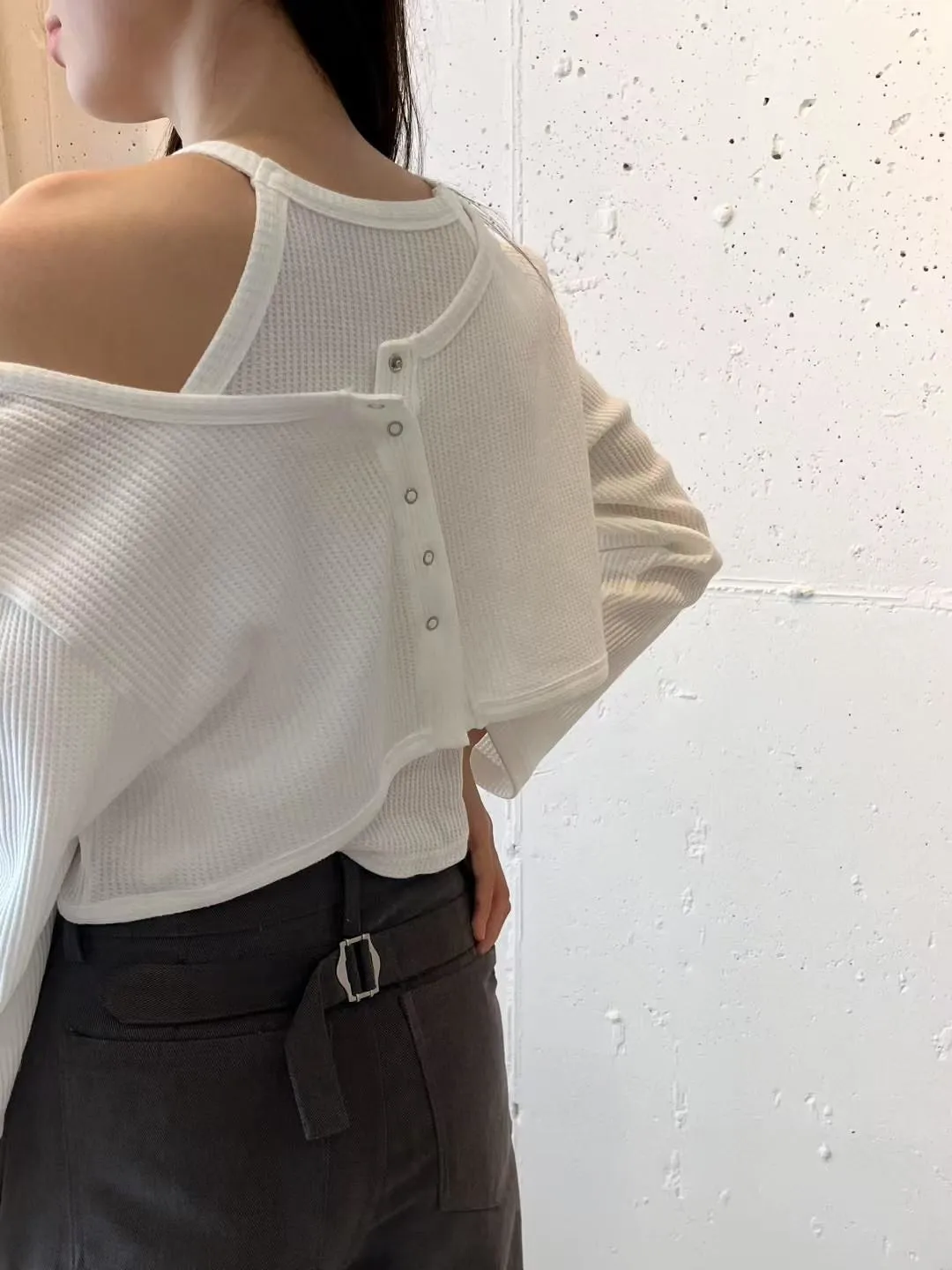 正韓華夫格短板外套