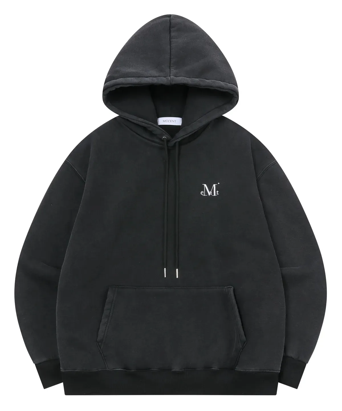【預購】 MUCENT SIGNATURE BASIC LOGO HOOD T UNISEX 素面 男女同款 情侶帽踢