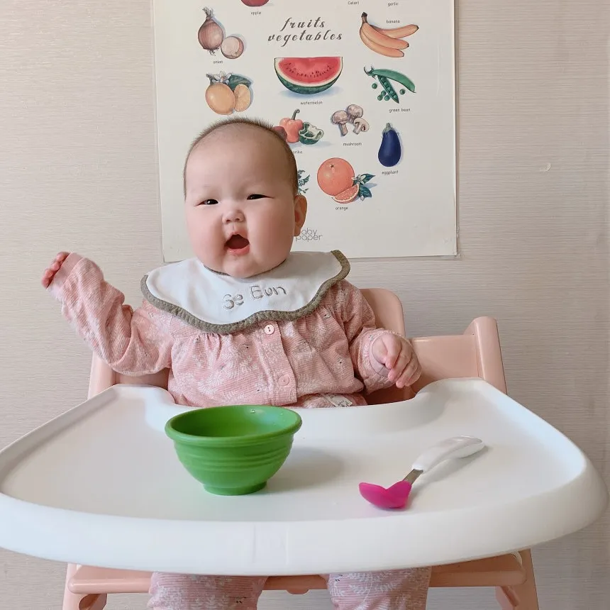 韓國客製化-正韓嬰兒口水巾 