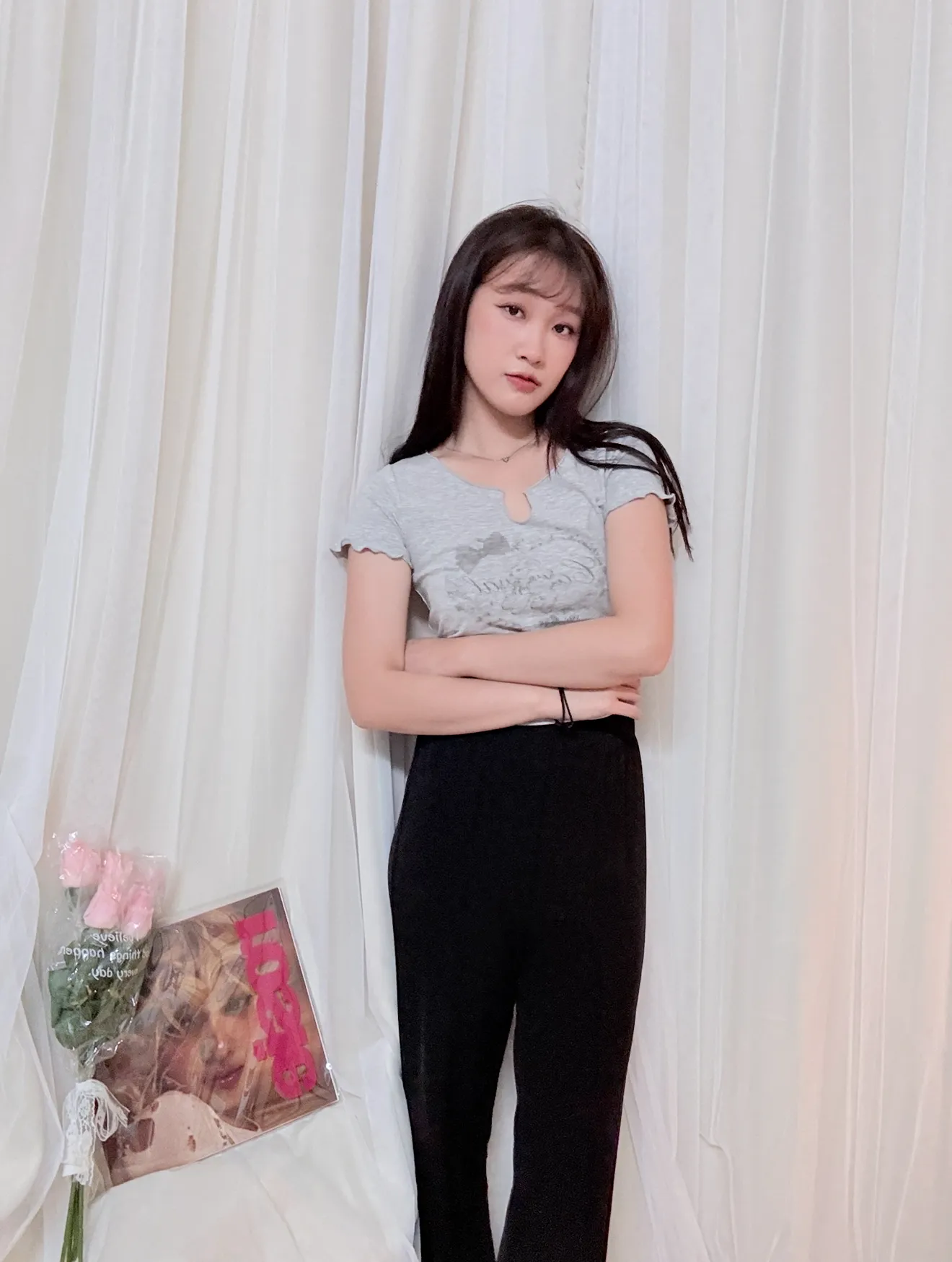 Y2K風-愛心小羊甜辣風上衣