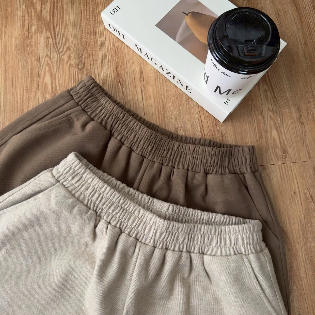 呢料短褲（有口袋）