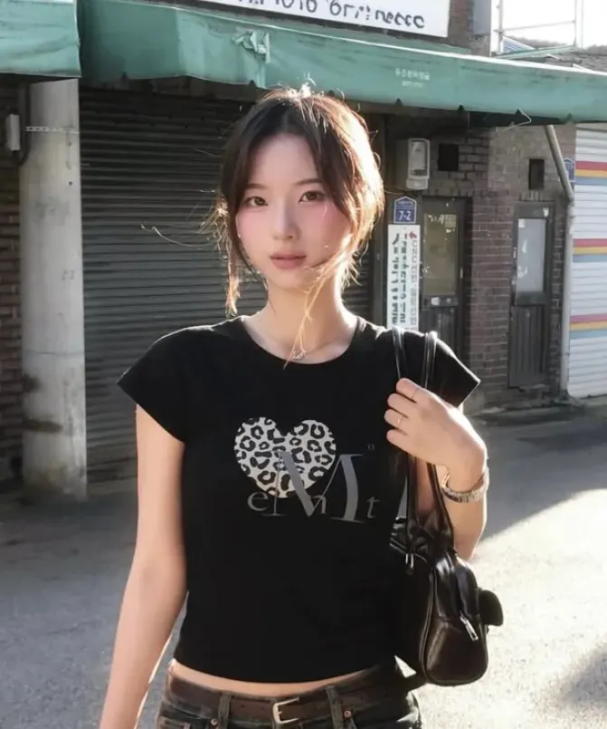 【預購】 MUCENT SIERRA LEOPARD HEART HALF T UNISEX 豹紋愛心 男女同款 情侶 上衣