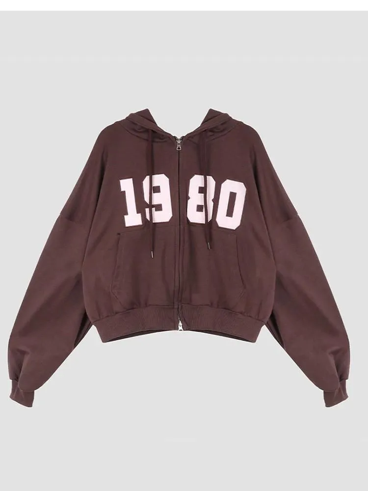 正韓1980連帽寬鬆版外套