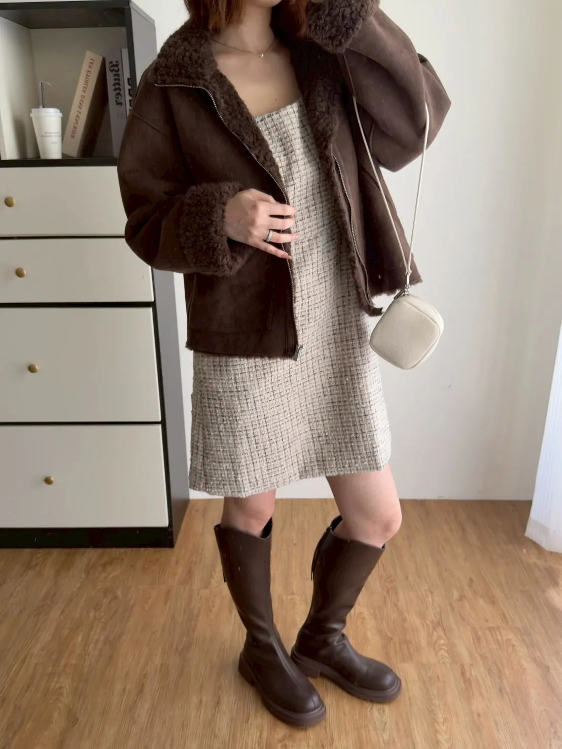 麂皮內QQ毛外套