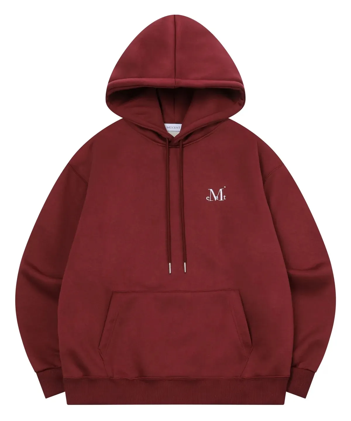 【預購】 MUCENT SIGNATURE BASIC LOGO HOOD T UNISEX 素面 男女同款 情侶帽踢