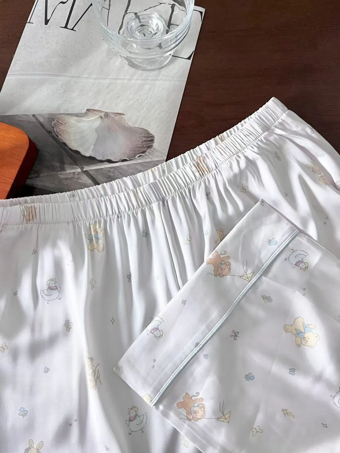 正韓熊熊蝴蝶結睡衣