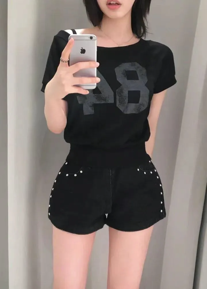 正韓可拉一字領美式上衣