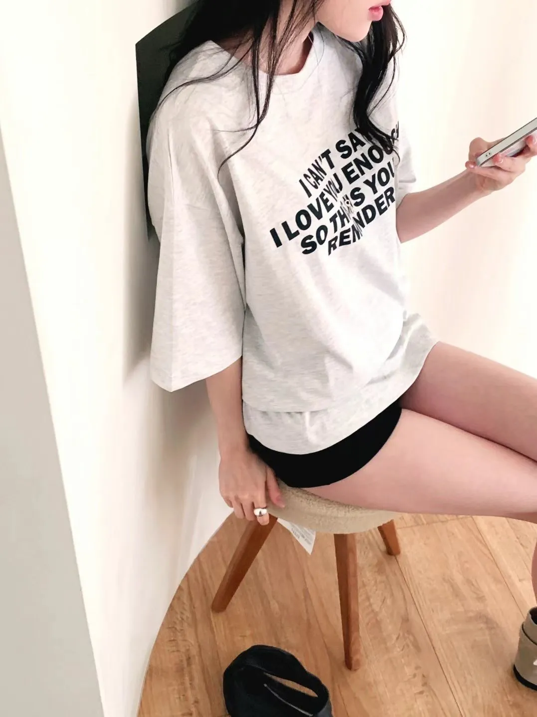 正韓 大版男友字母大踢