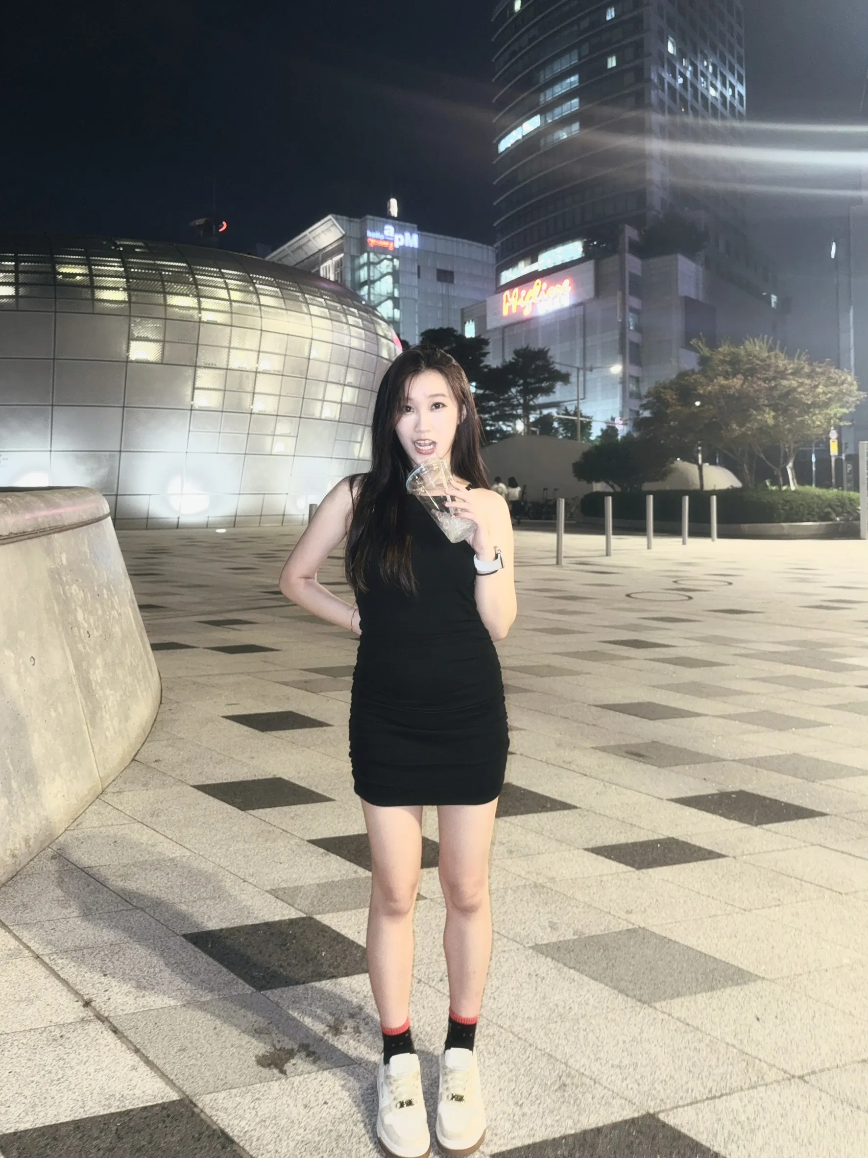 ️歐美性感修身顯瘦褶皺包臀連衣裙