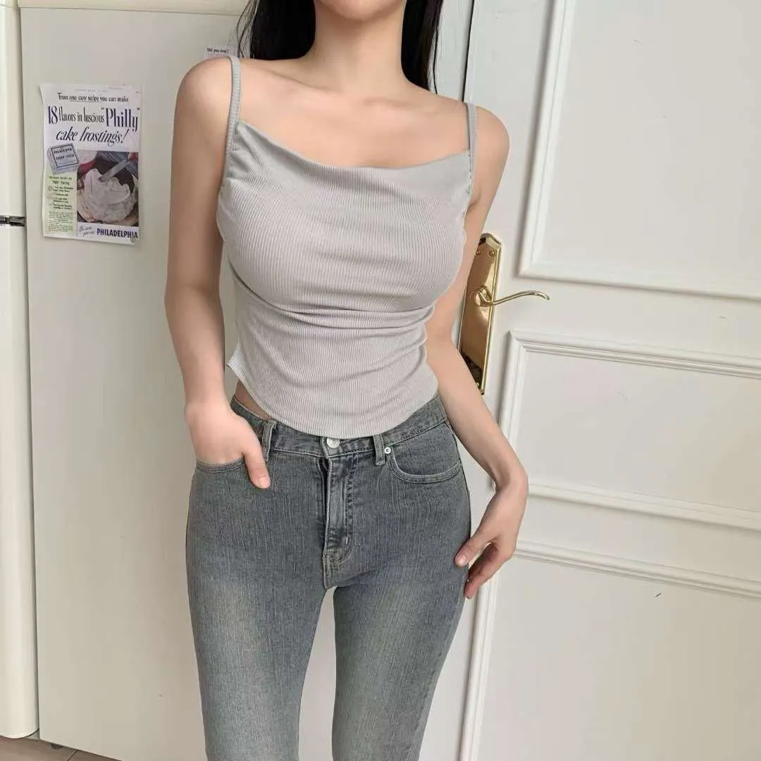 正韓披肩垂墜感套裝上衣