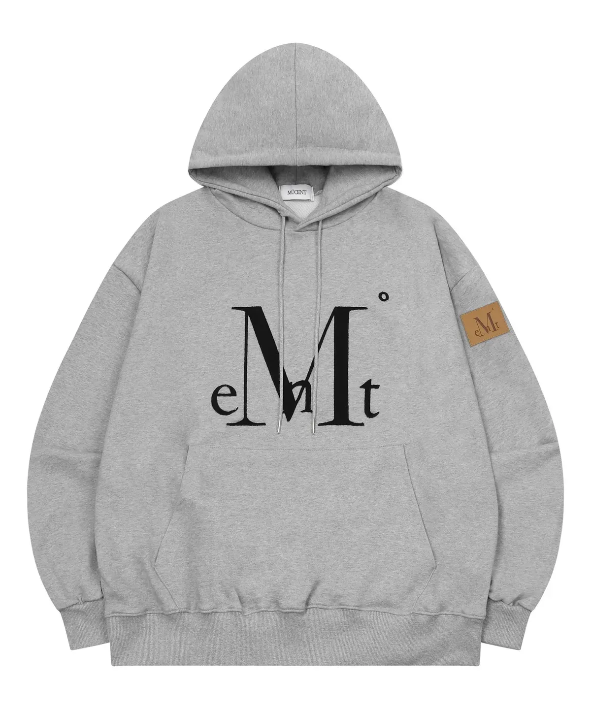 【預購】 MUCENT WADI APPLIQUE LOGO HOOD T UNISEX 挺版 大logo 男女同款 帽踢