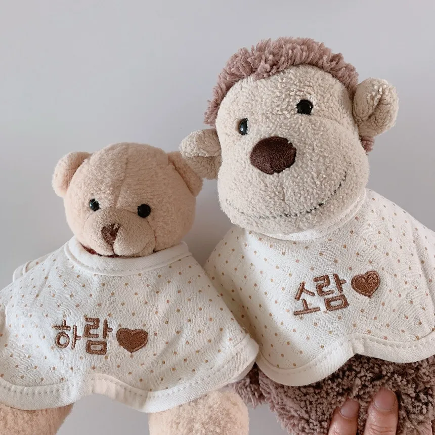 韓國客製化-正韓嬰兒口水巾 