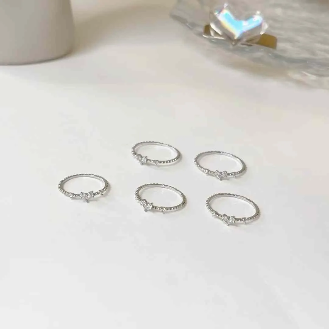 直播爆款-愛心閃鑽細戒（合金）