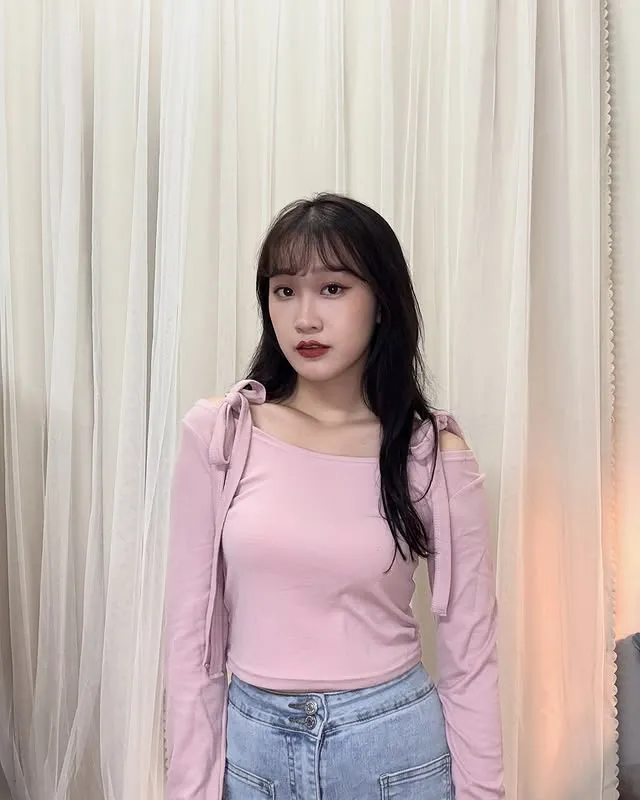 正韓可愛緞帶芭蕾衣