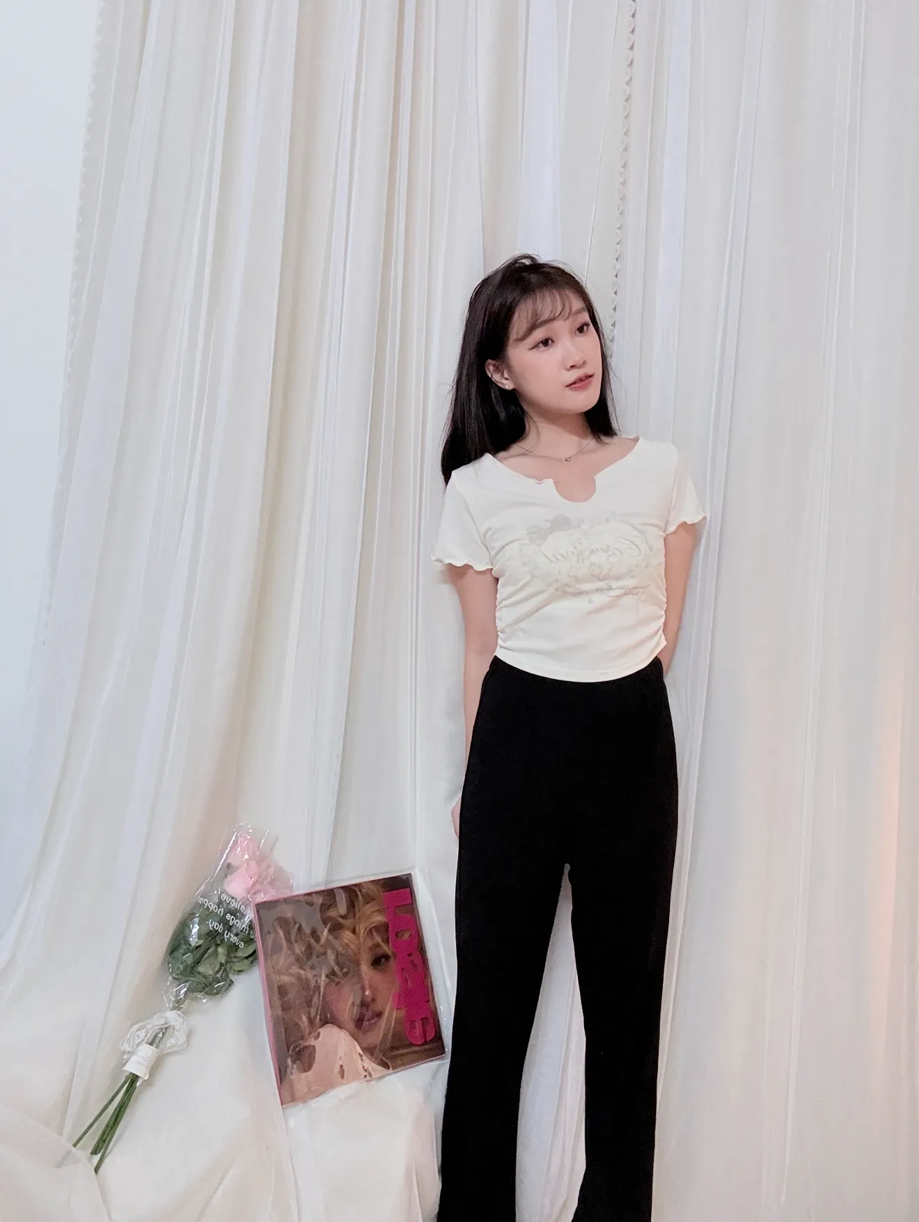 Y2K風-愛心小羊甜辣風上衣