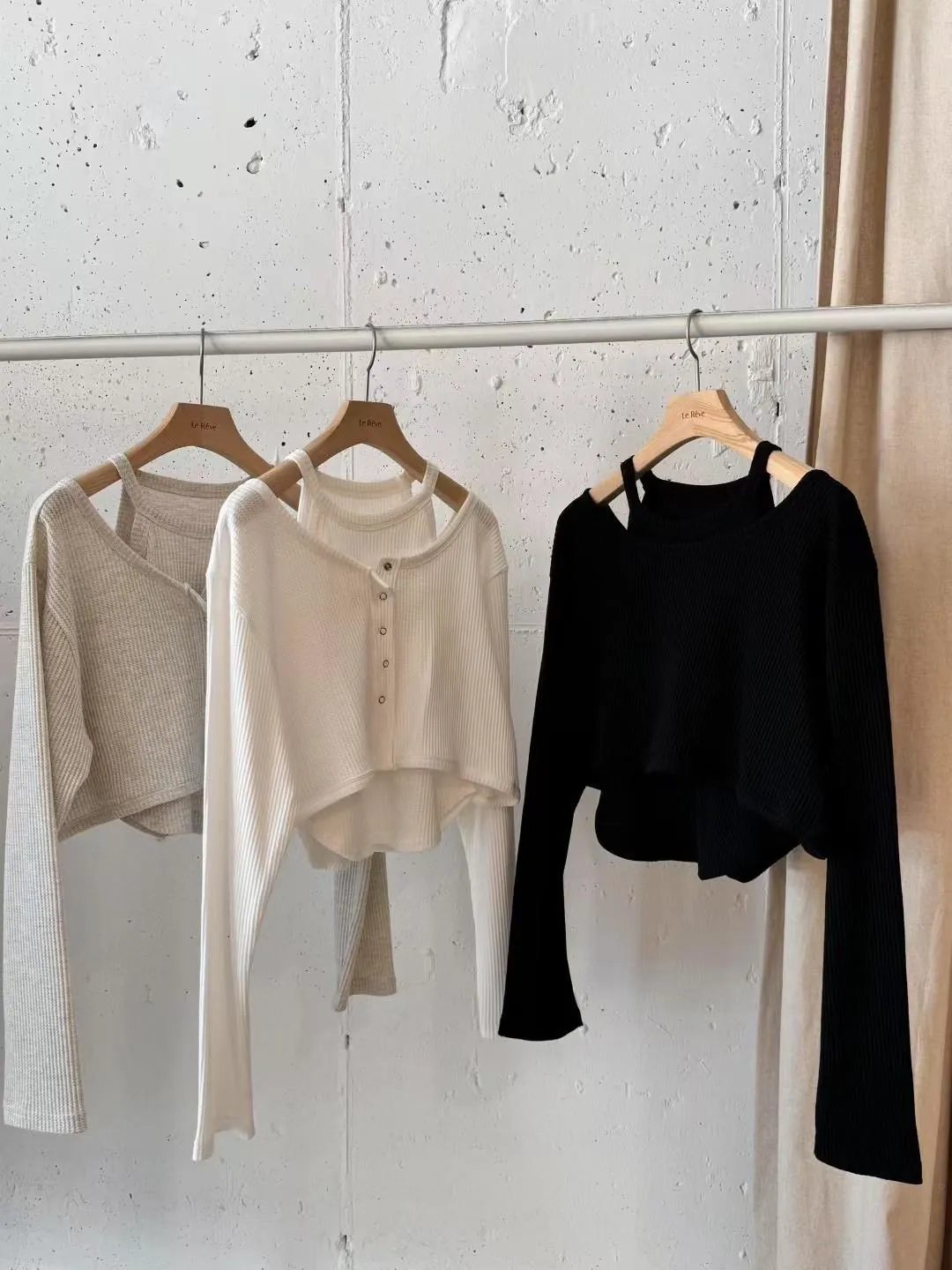 正韓華夫格短板外套