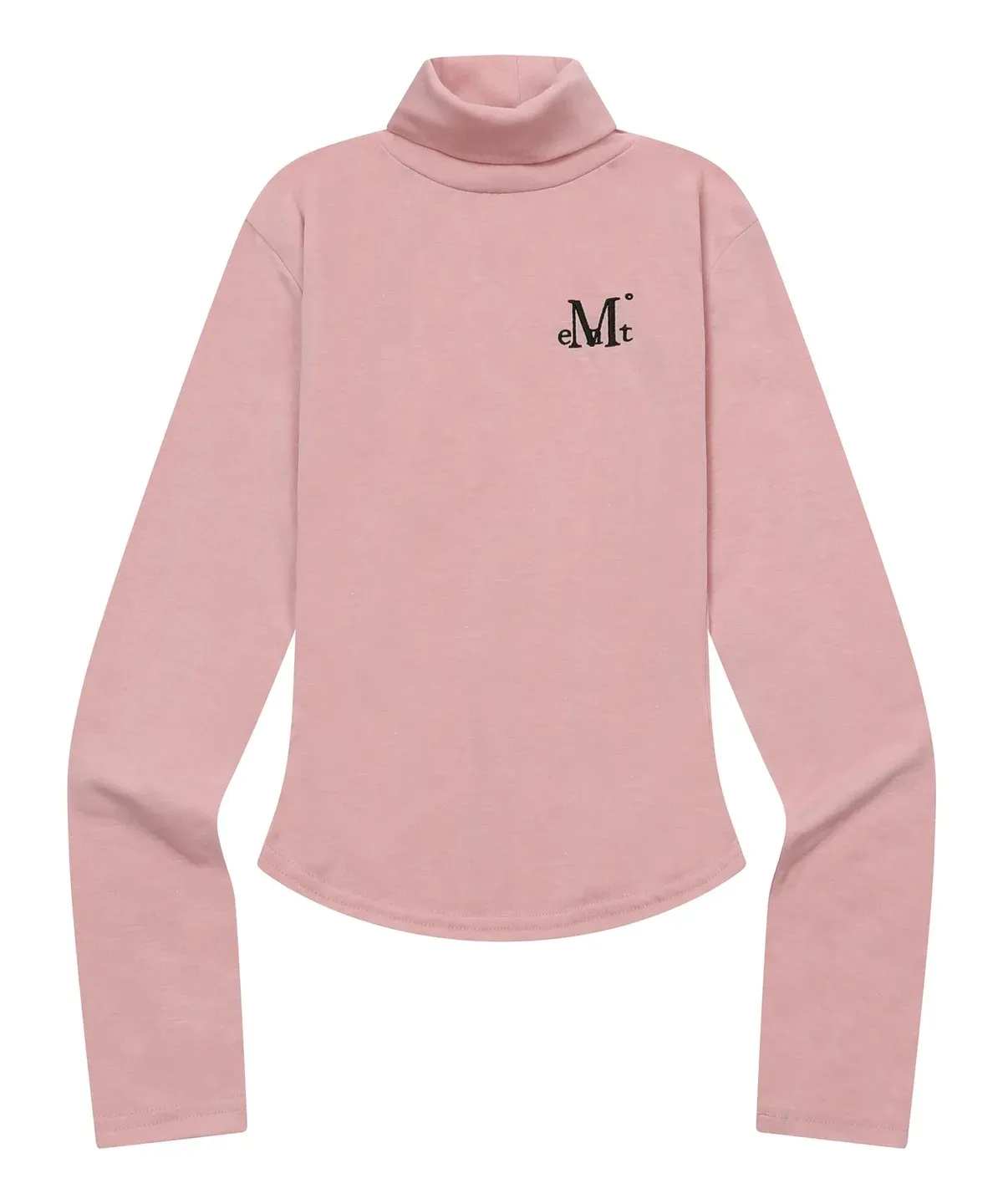 【預購】 MUCENT DELORA TURTLE NECK T 立領 刺繡內搭 打底上衣