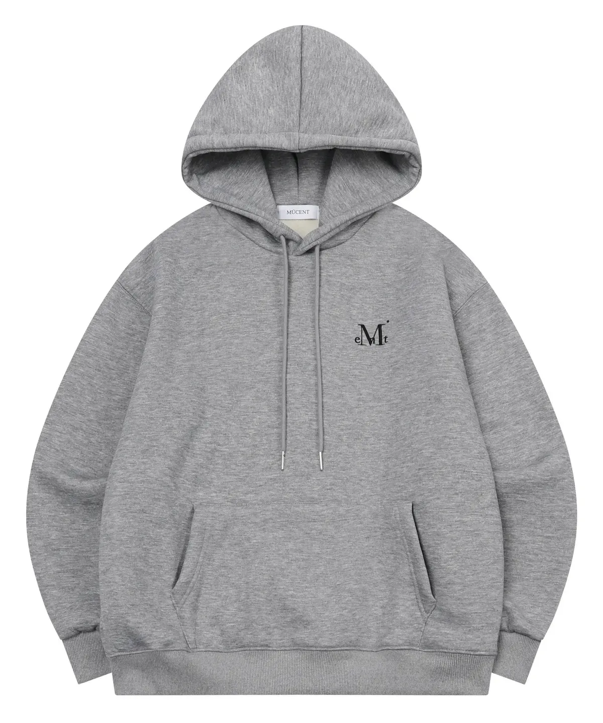 【預購】 MUCENT SIGNATURE BASIC LOGO HOOD T UNISEX 素面 男女同款 情侶帽踢