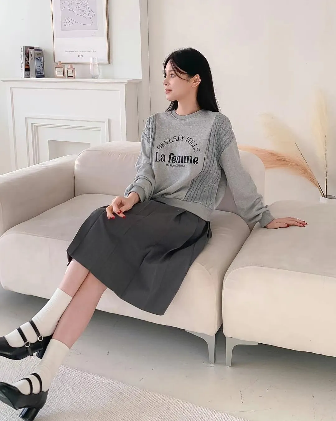 正韓-針織毛衣編織混搭衣봄니트MTM 