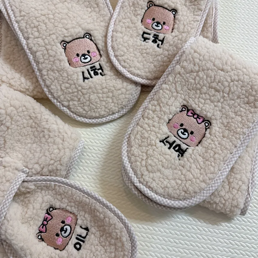 韓國客製化-正韓兒童保暖圍巾整條親膚不會發癢