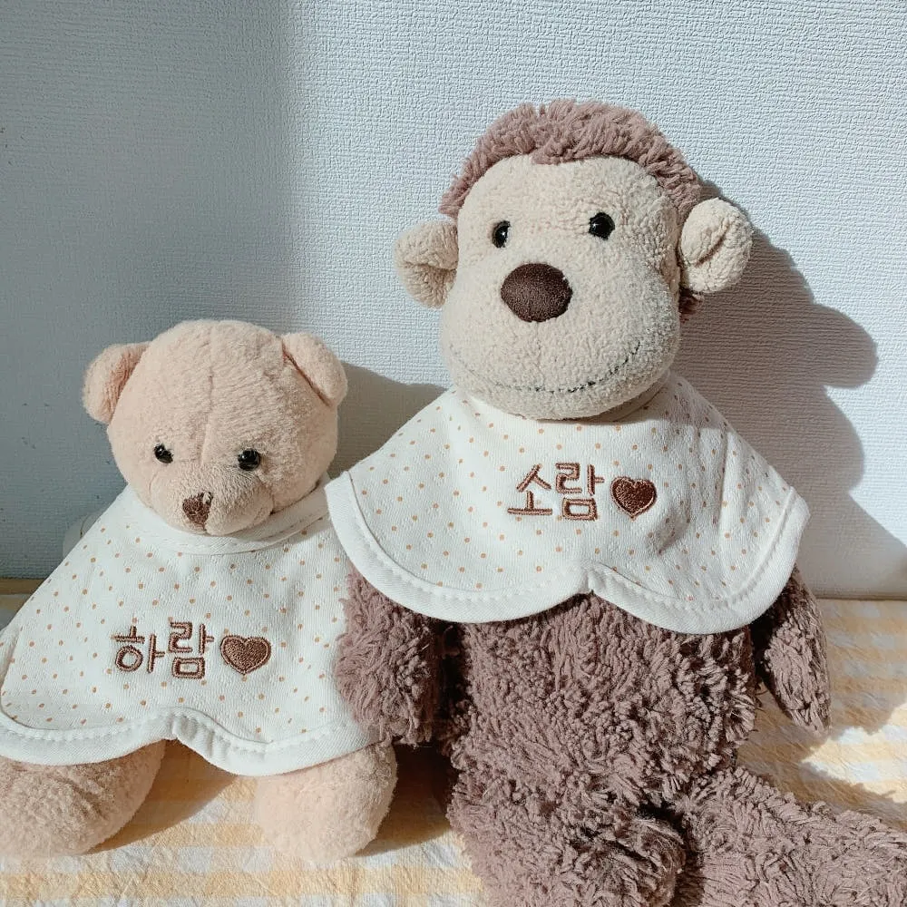 韓國客製化-正韓嬰兒口水巾 