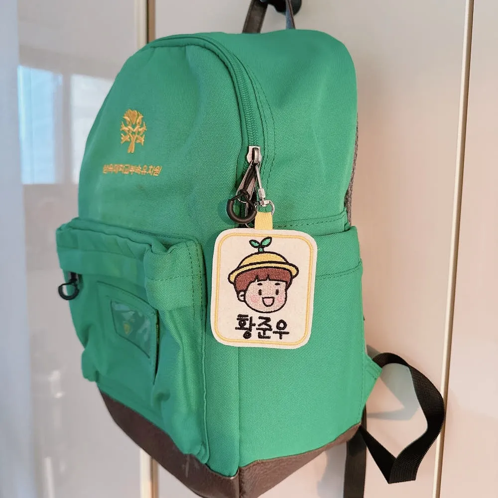 韓國客製化-正韓幼兒園寶寶姓名吊牌