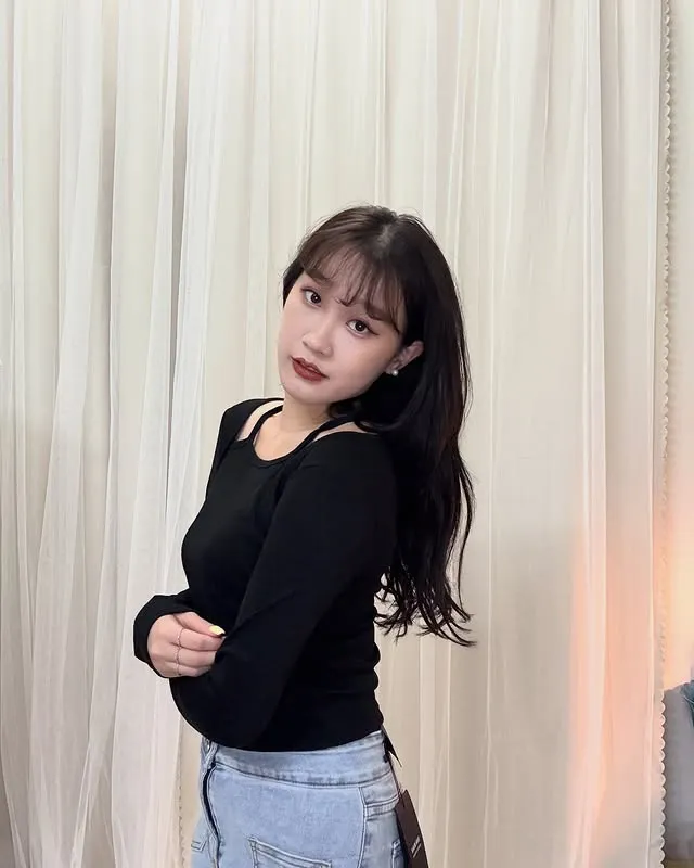 正韓愛麗絲掛脖假兩件上衣