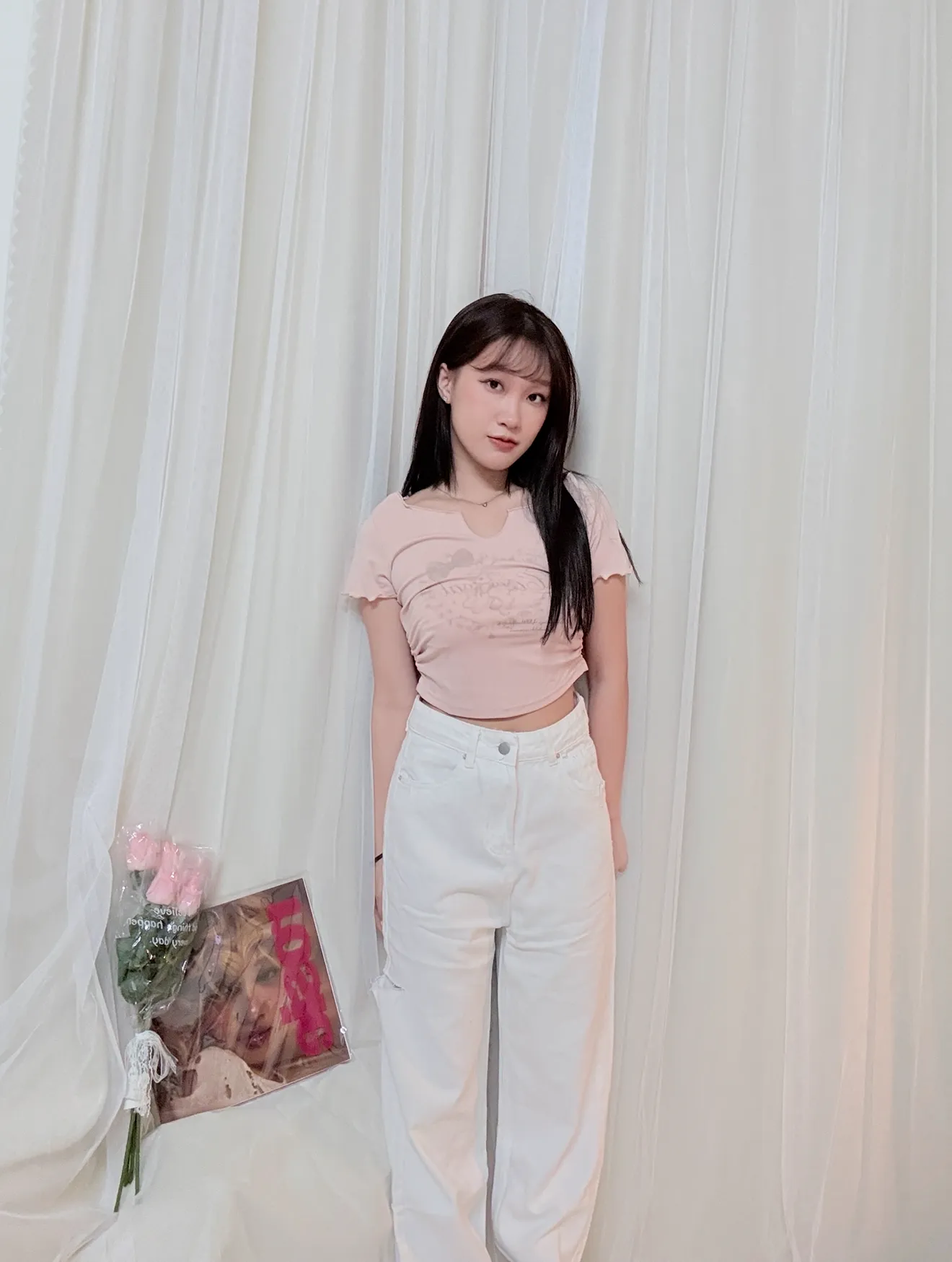 Y2K風-愛心小羊甜辣風上衣