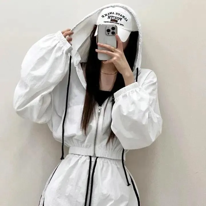 正韓休閒風線條套裝