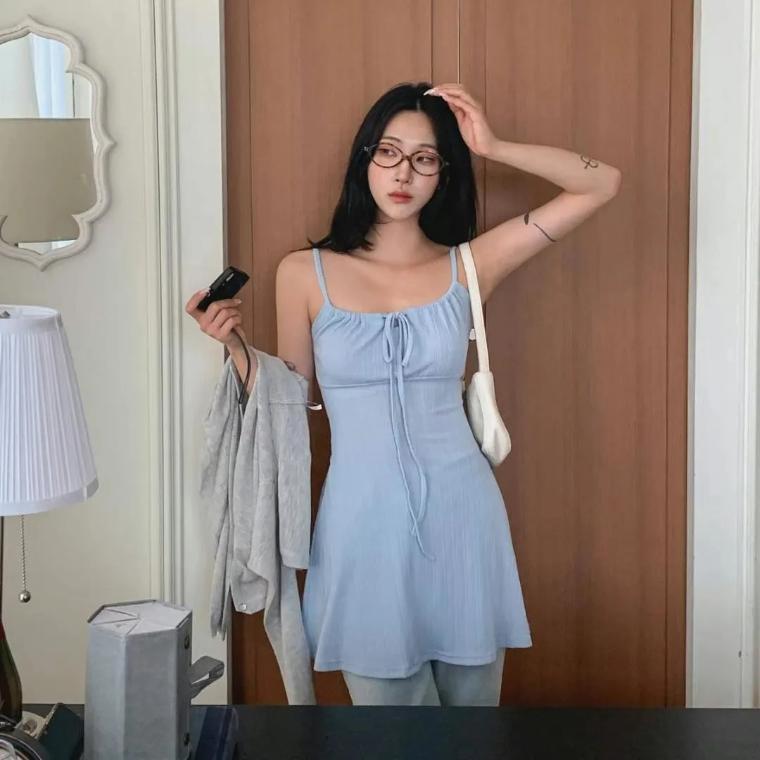 正韓超大版y2k口袋九分褲