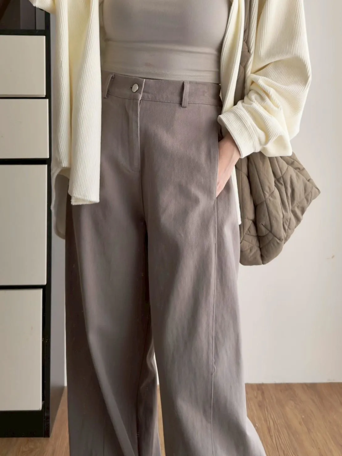 洗水斜紋牛仔長褲