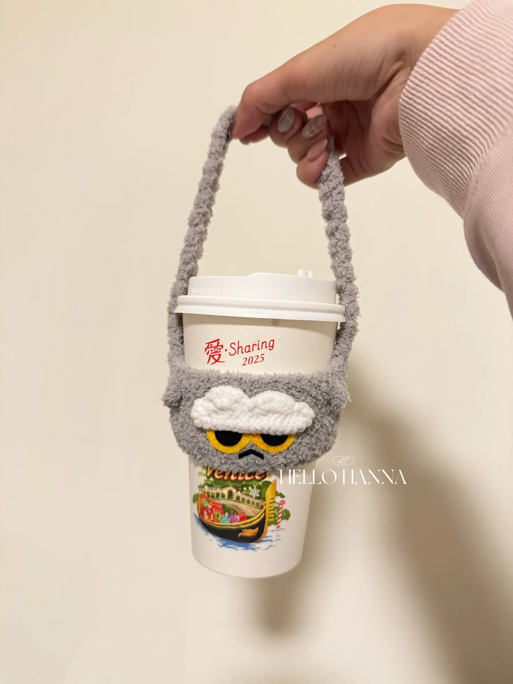 ZOA手工鉤織飲料提袋