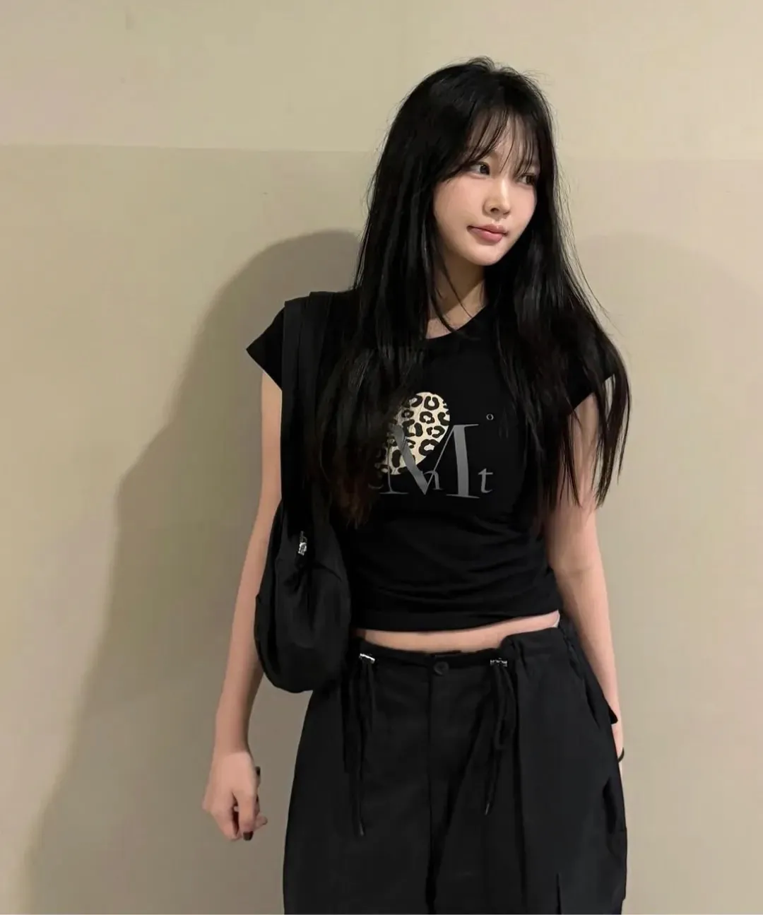 【預購】 MUCENT SIERRA LEOPARD HEART HALF T UNISEX 豹紋愛心 男女同款 情侶 上衣