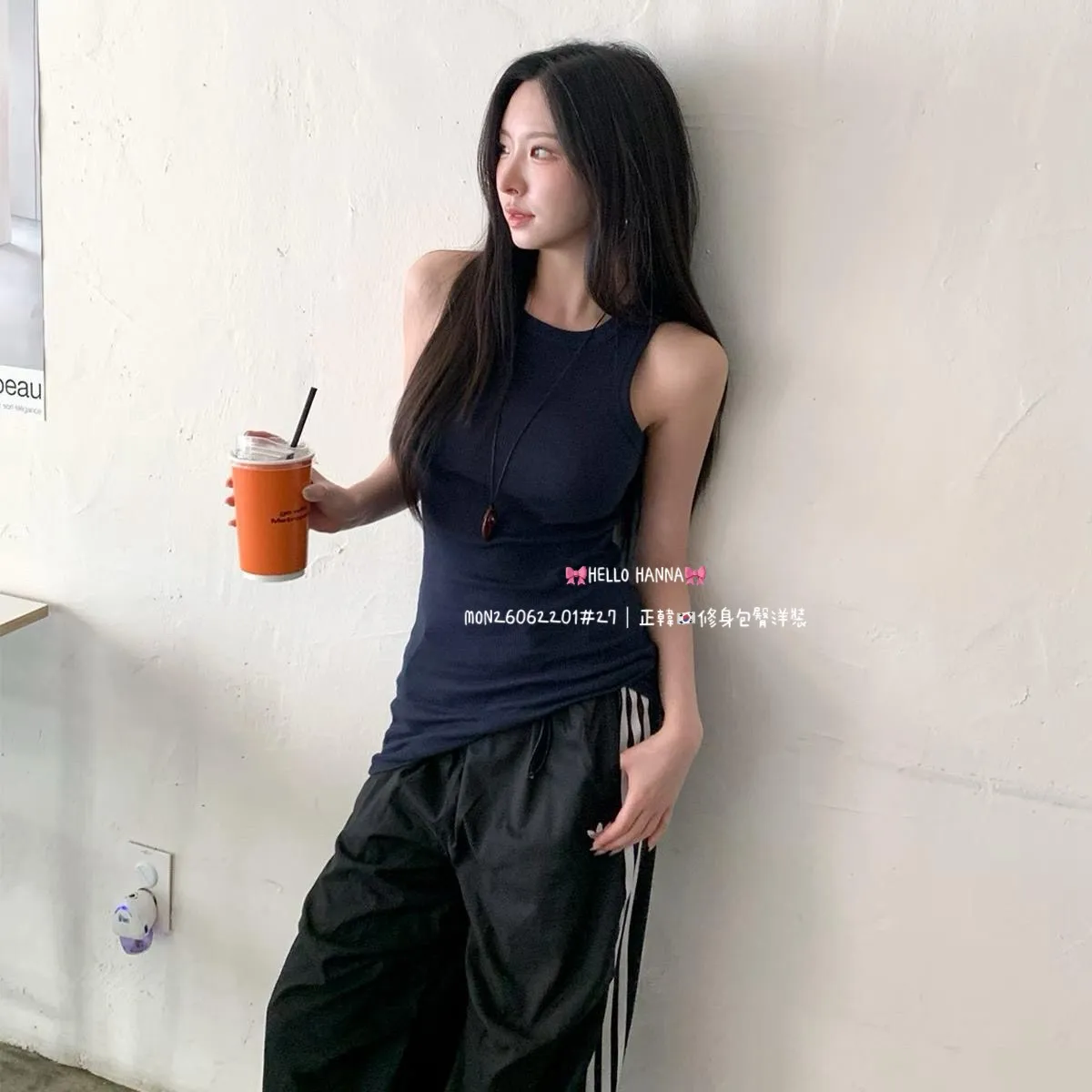 正韓修身包臀洋裝